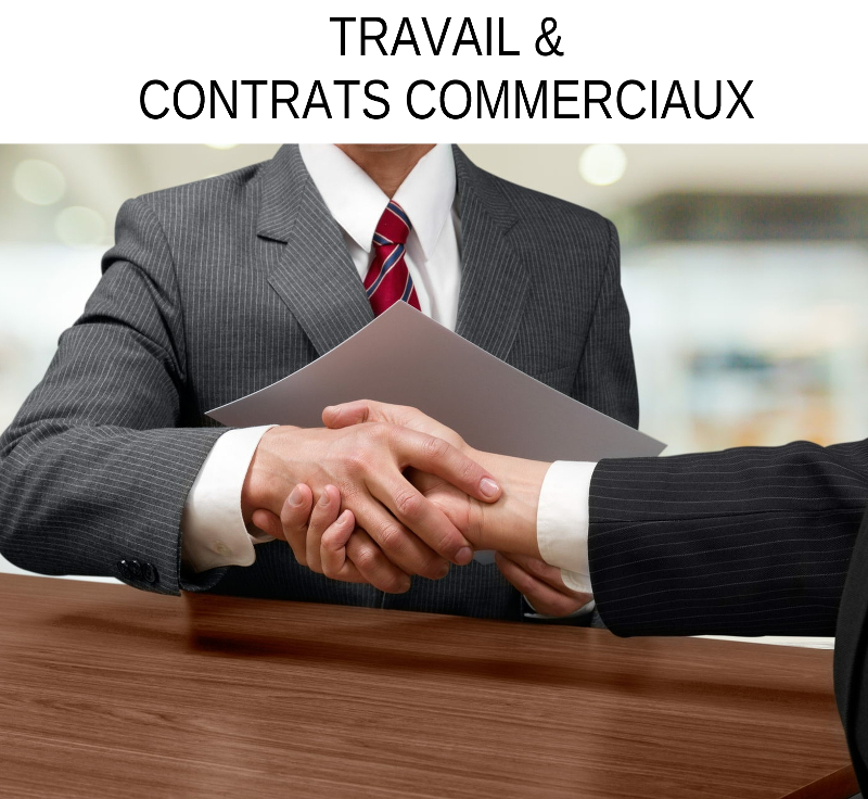TRAVAIL--CONTRATS-COMMERCIAUX